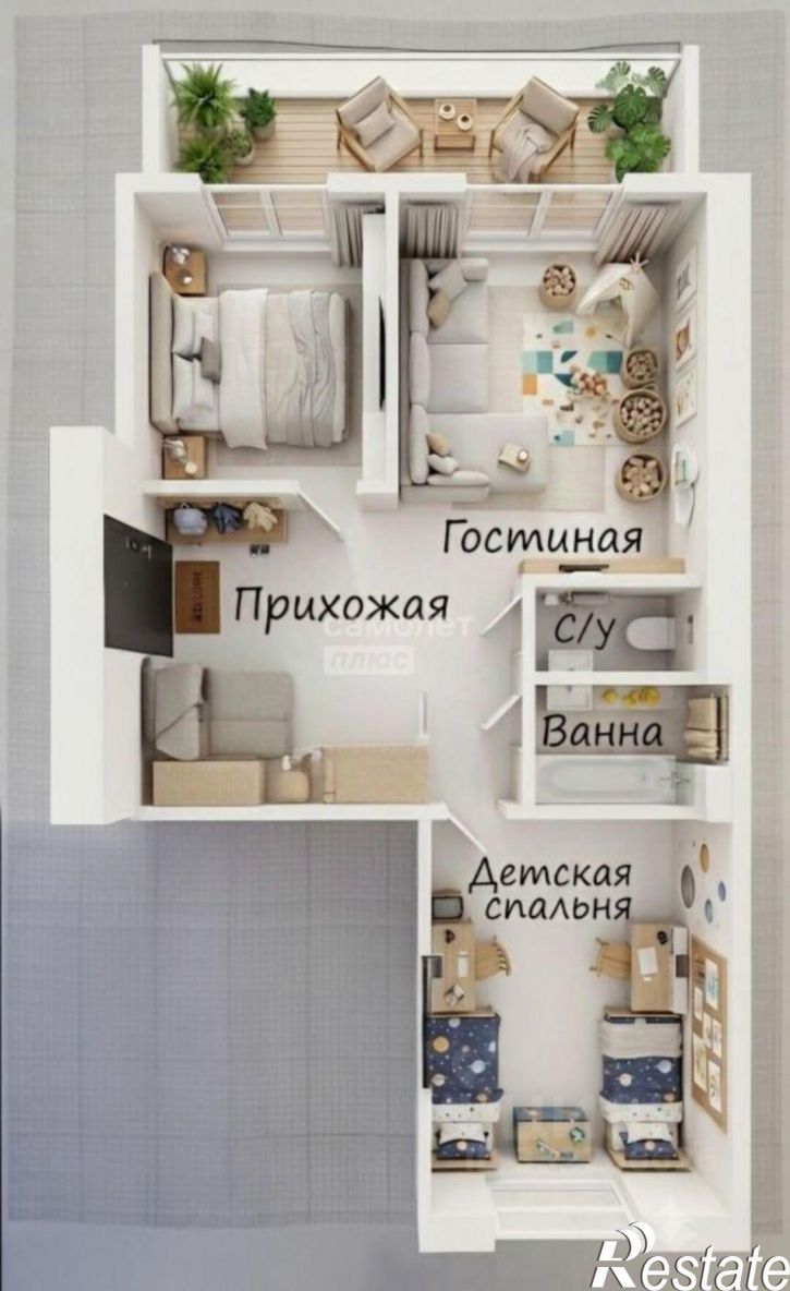 3-комн квартира ул Пригородная, 23/3,  д. 23/3