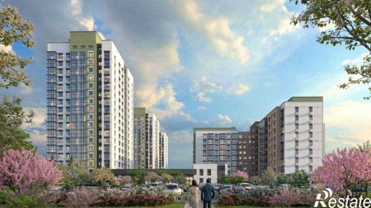 1-комн квартира в новом доме улица Завертяева