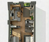 3-комн, 85кв м, этаж 3/12 ул Яковлева, 15