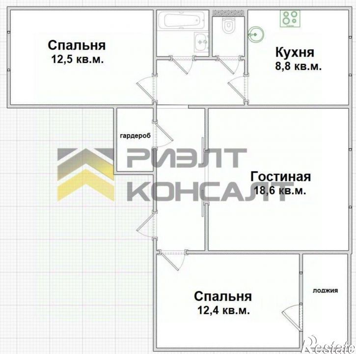 3-комн квартира ул 70 лет Октября, 13/2,  д. 13/2