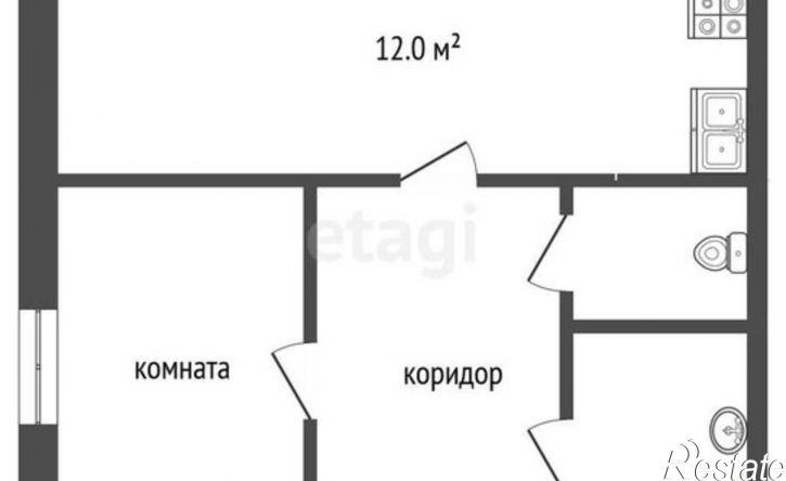 1-комн квартира ул Завертяева, 18/5,  д. 18/5