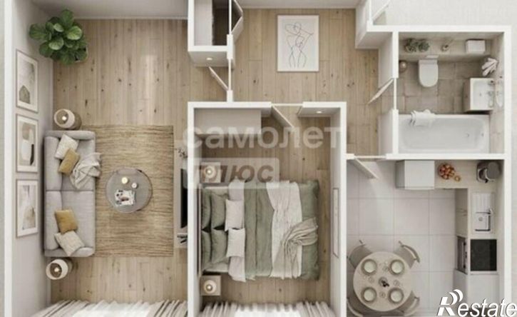 2-комн квартира ул 22 Апреля, 44,  д. 44