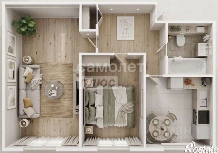 2-комн квартира ул 22 Апреля, 44,  д. 44