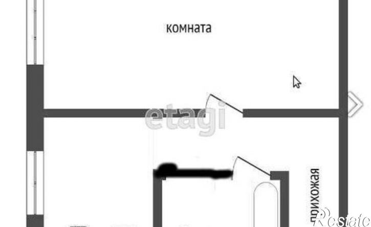 1-комн квартира ул Лукашевича, 11Б,  д. 11Б
