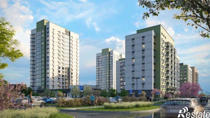 1-комн квартира в новом доме улица Завертяева