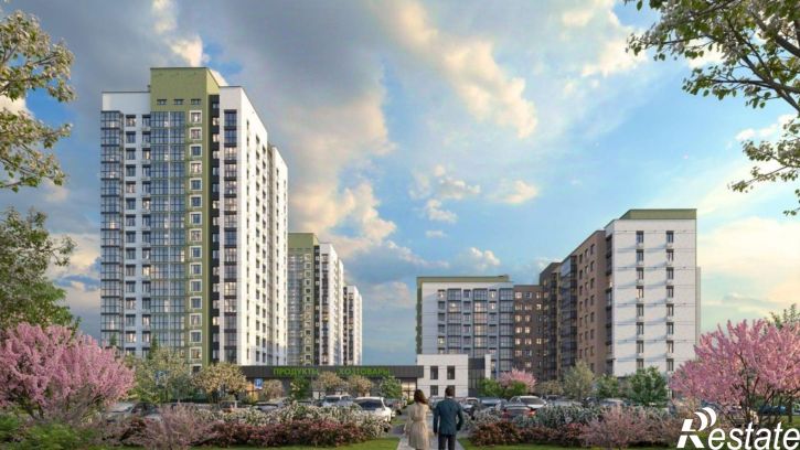 1-комн квартира в новом доме улица Завертяева