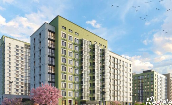 2-комн квартира в новом доме ул Завертяева, 1,  д. 1