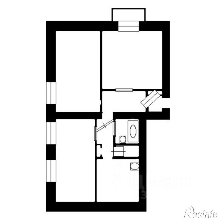 3-комн квартира ул Химиков, 32,  д. 32