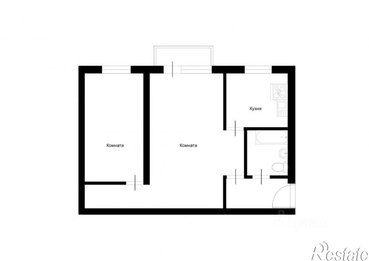 2-комн квартира ул 6-я Станционная, 19,  д. 19