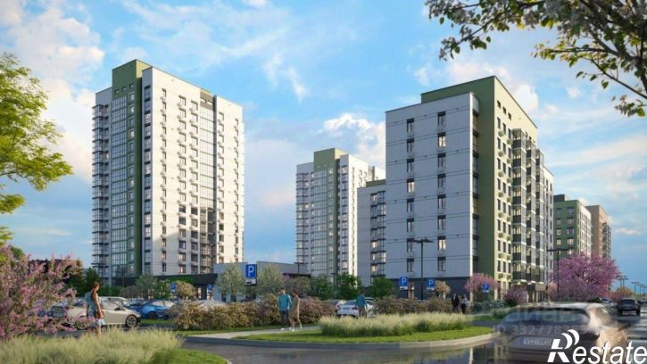 1-комн квартира в новом доме ул Завертяева, 1,  д. 1