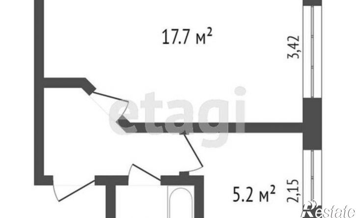 1-комн квартира ул Энергетиков, 66,  д. 66