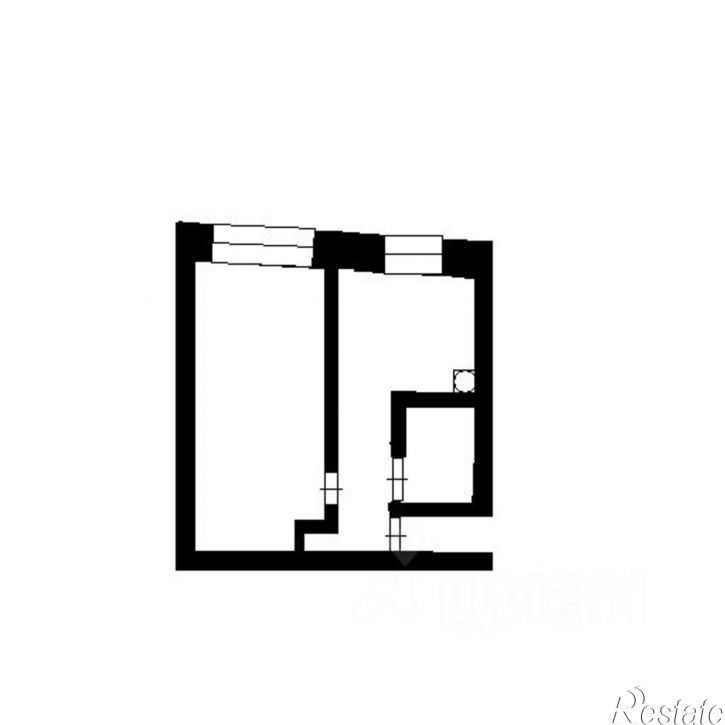 1-комн квартира ул 6-я Ленинградская, 8,  д. 8