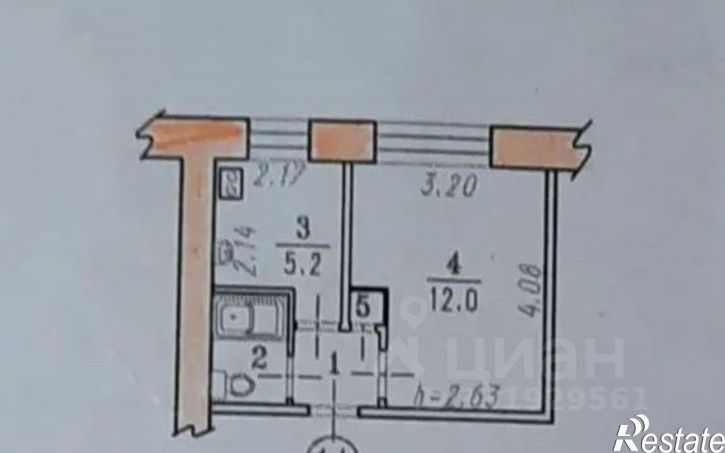 1-комн квартира ул 22 Апреля, 18Б,  д. 18Б