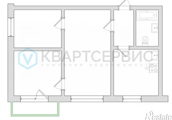 3-комн квартира ул Володарского, 122,  д. 122