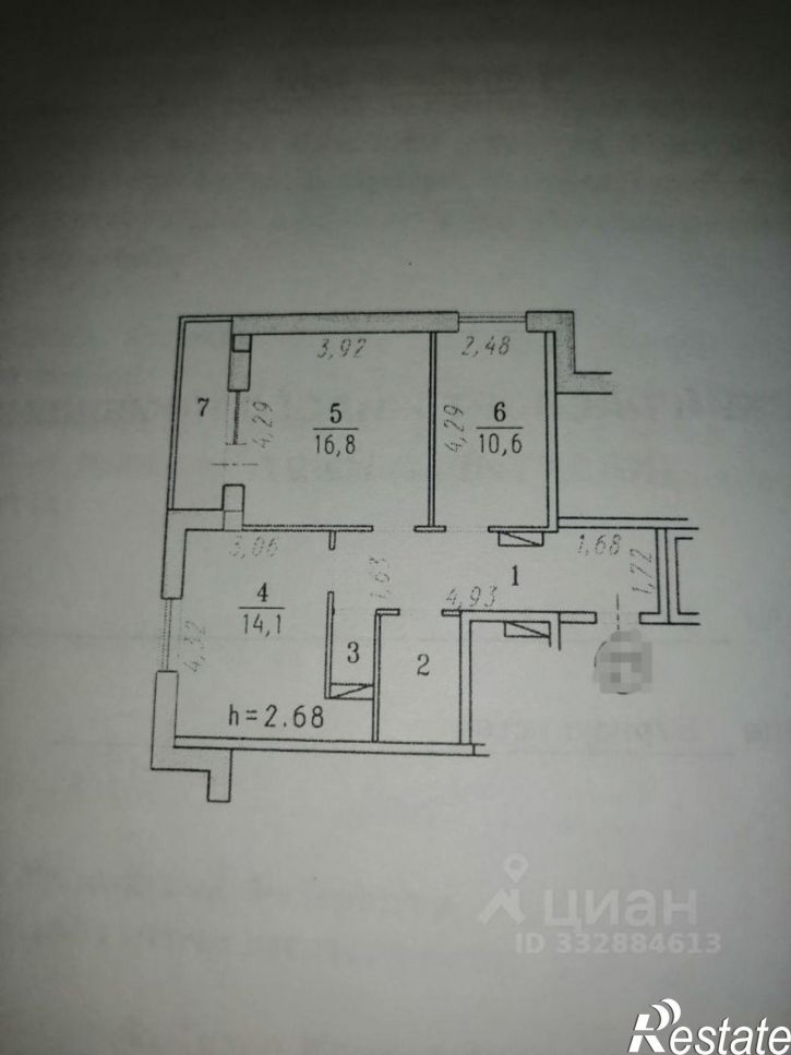 2-комн квартира ул Барнаульская, 97 1,  д. 97 1,  к. 1