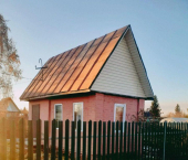 коттедж 18 кв м территория СОСН Фиалка, 3-я аллея, 3
