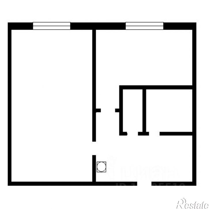 1-комн квартира ул Сергея Тюленина, 1А,  д. 1А