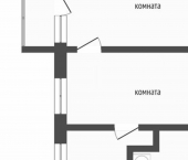 2-комн, 44кв м, этаж 4/5 пр-кт Карла Маркса, 87