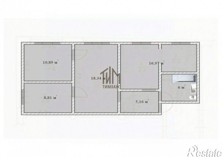 3-комн квартира ул Кемеровская, 8,  д. 8