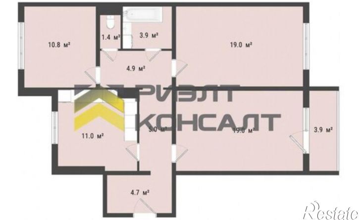 3-комн квартира 6-й Амурский пр-д, 10,  д. 10