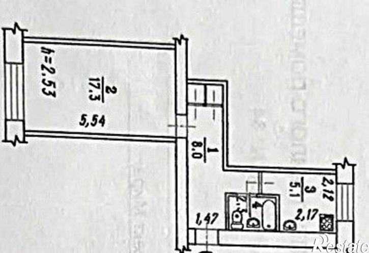 1-комн квартира пр-кт Мира, 163А,  д. 163А