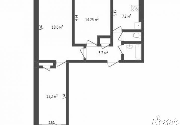 3-комн квартира ул Жуковского, 33,  д. 33