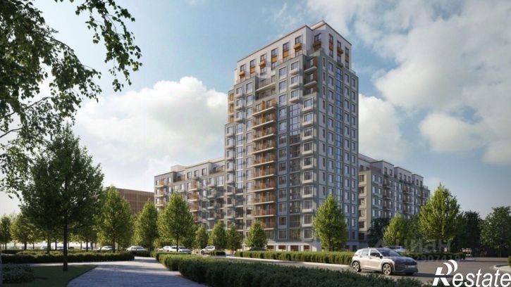 1-комн квартира в новом доме ЖК Кварталы Драверта