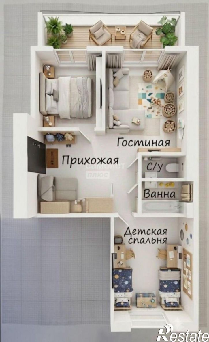 2-комн квартира ул Пригородная, 23/3,  д. 23/3