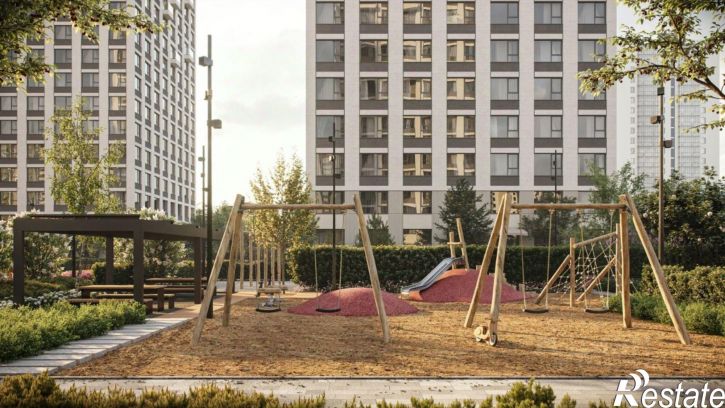 2-комн квартира в новом доме улица Крупской