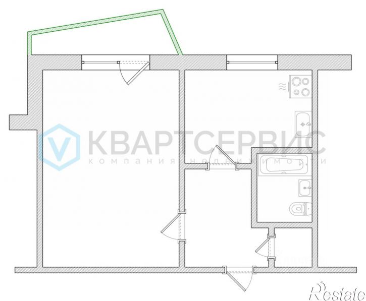 1-комн квартира ул Чернышевского, 80,  д. 80