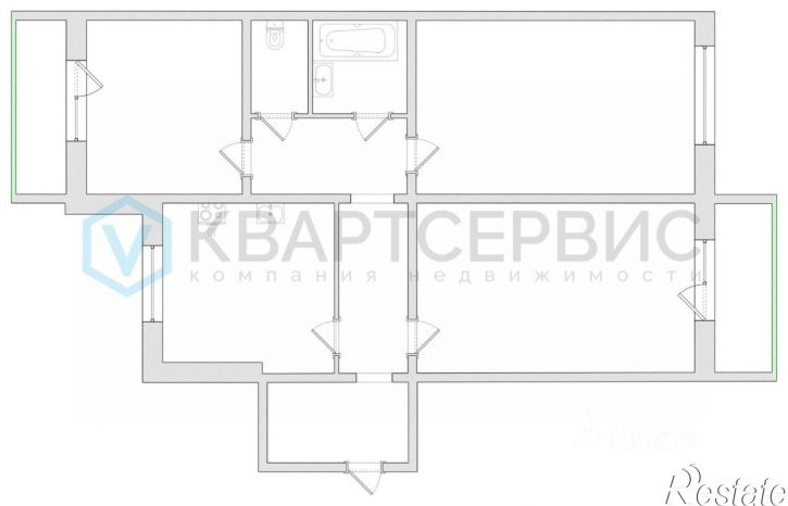 3-комн квартира 1-й Амурский пр-д, 3 2,  д. 3 2,  к. 2