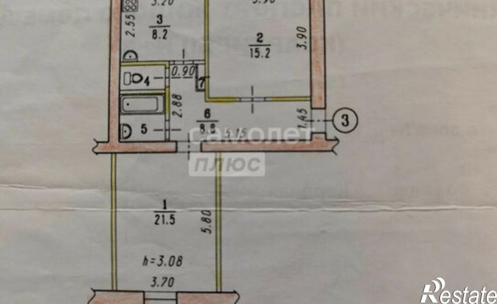 2-комн квартира ул 5-я Кордная, 12,  д. 12