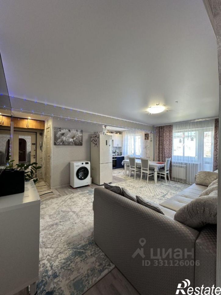 3-комн квартира ул Андрианова, 34,  д. 34