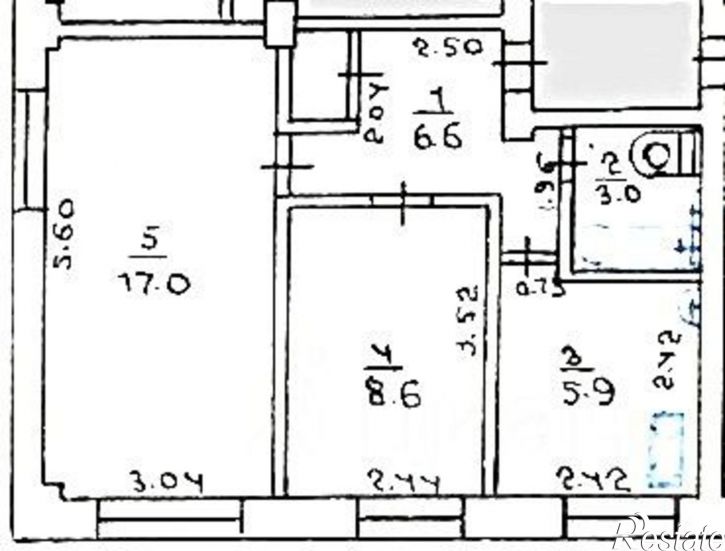 2-комн квартира пр-кт Мира, 96А,  д. 96А