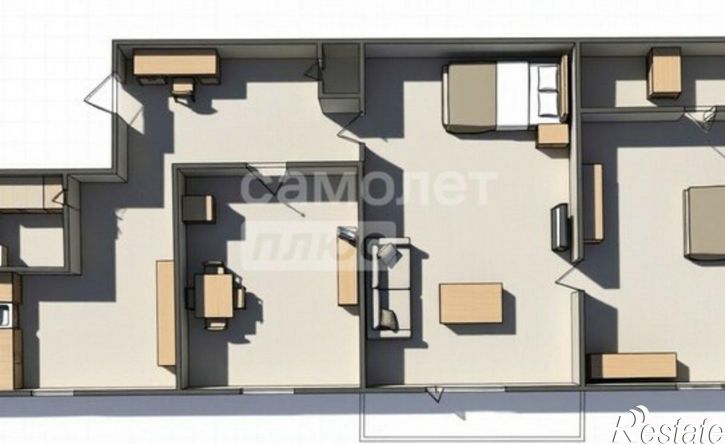 3-комн квартира ул 11-я Амурская, 4,  д. 4