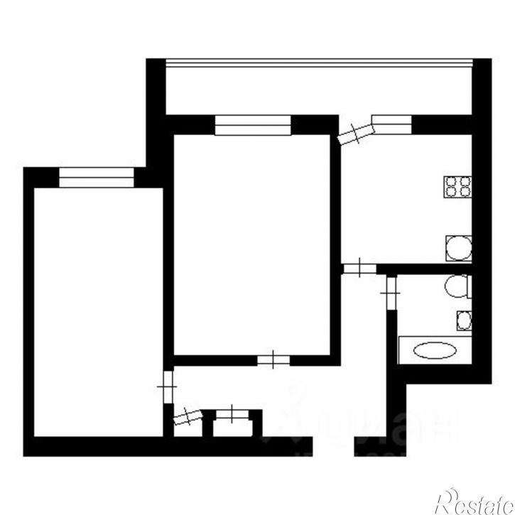 2-комн квартира ул 21-я Амурская, 30А,  д. 30А