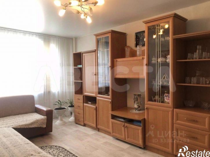 1-комн квартира ул Бородина, 12/1,  д. 12/1