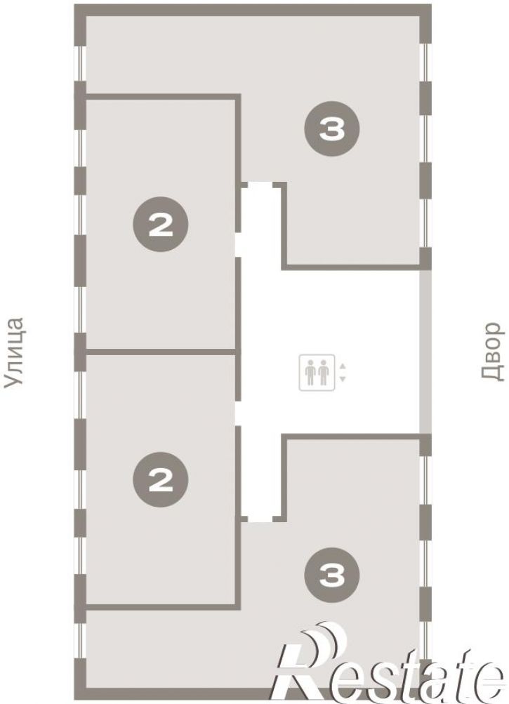 3-комн квартира в новом доме Крупской, 11