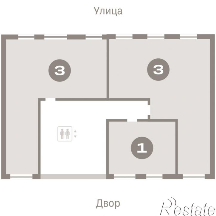 3-комн квартира в новом доме улица Б.Г. Шаронова, 9