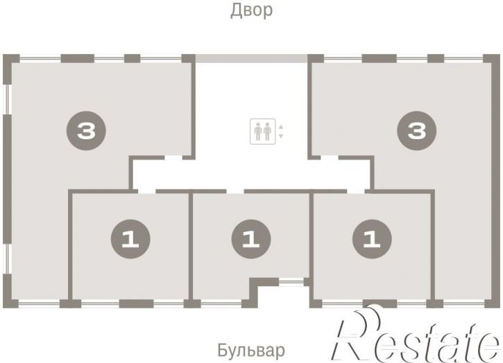 3-комн квартира в новом доме улица Б.Г. Шаронова, 9